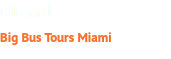 Miami Big Bus Tours Miami